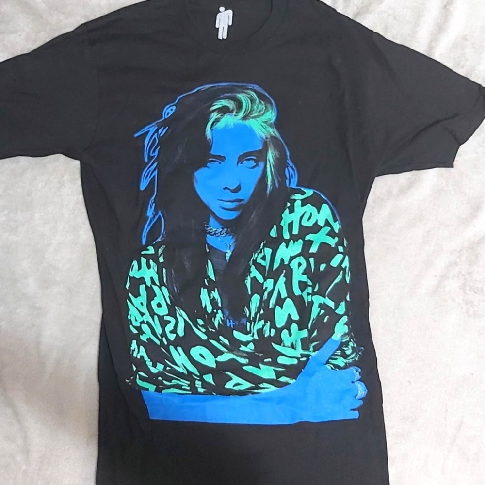 Official Billie Eilish Tee juniors Size L